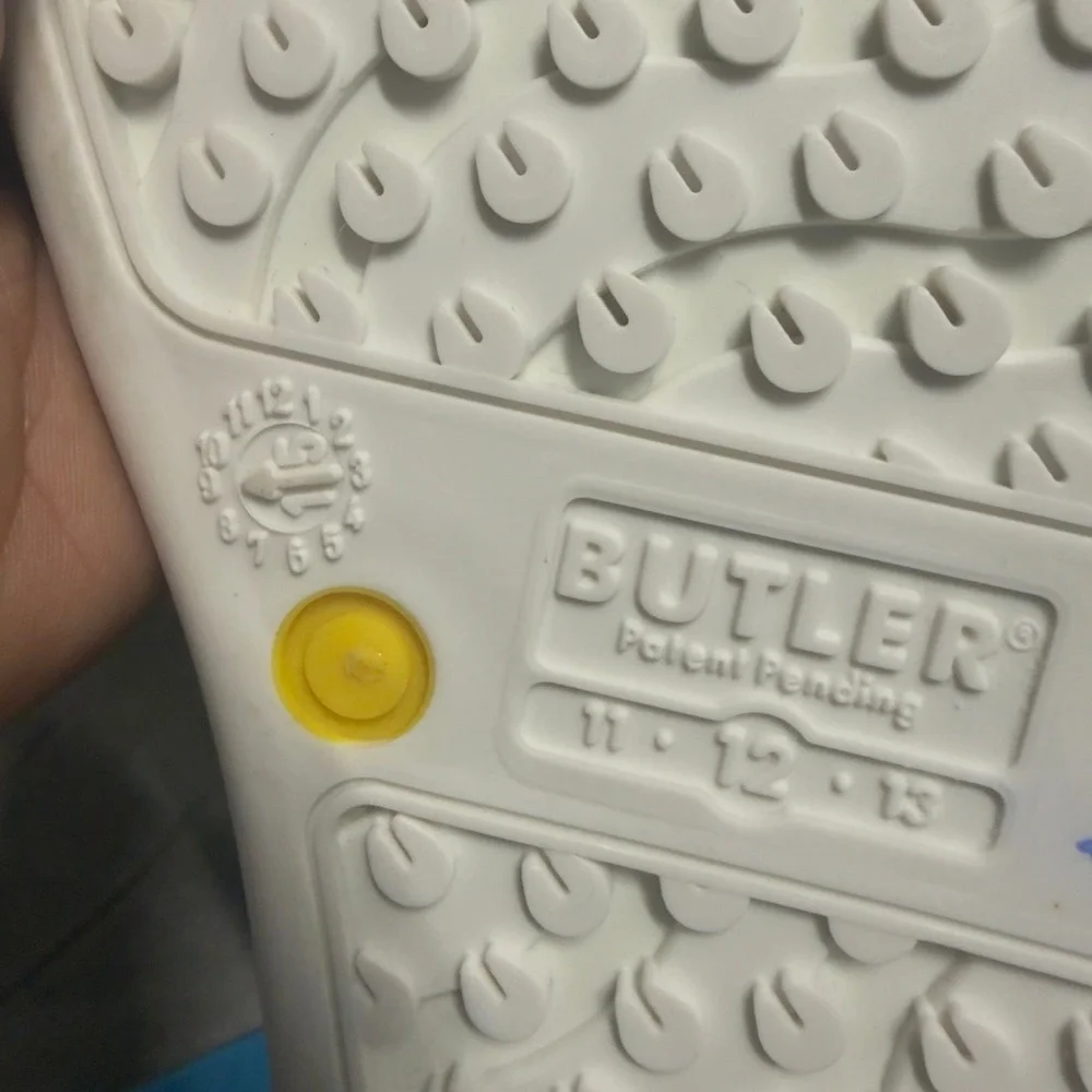 Butler‎ Rockhopper Kids Yellow Waterproof Overshoes Boots Size 11-13 Made in USA